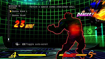 UMVC3 - Mission Mode (The Hulk)