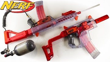 CLEAR NERF KITS - Vector Stryfe & Retaliator Sig Sauer MCX Kit (Worker/F10555)