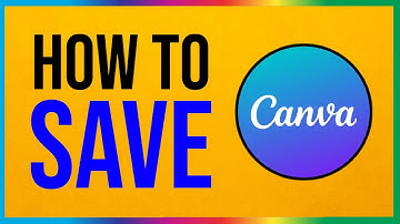 How to Save Your Work in Canva (2025)