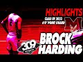  309 sports  brock harding 60 pg  2023 highlights vs quincy