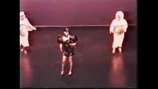 Miss Christina Onassis performs at the night of 12 Gowns Profile