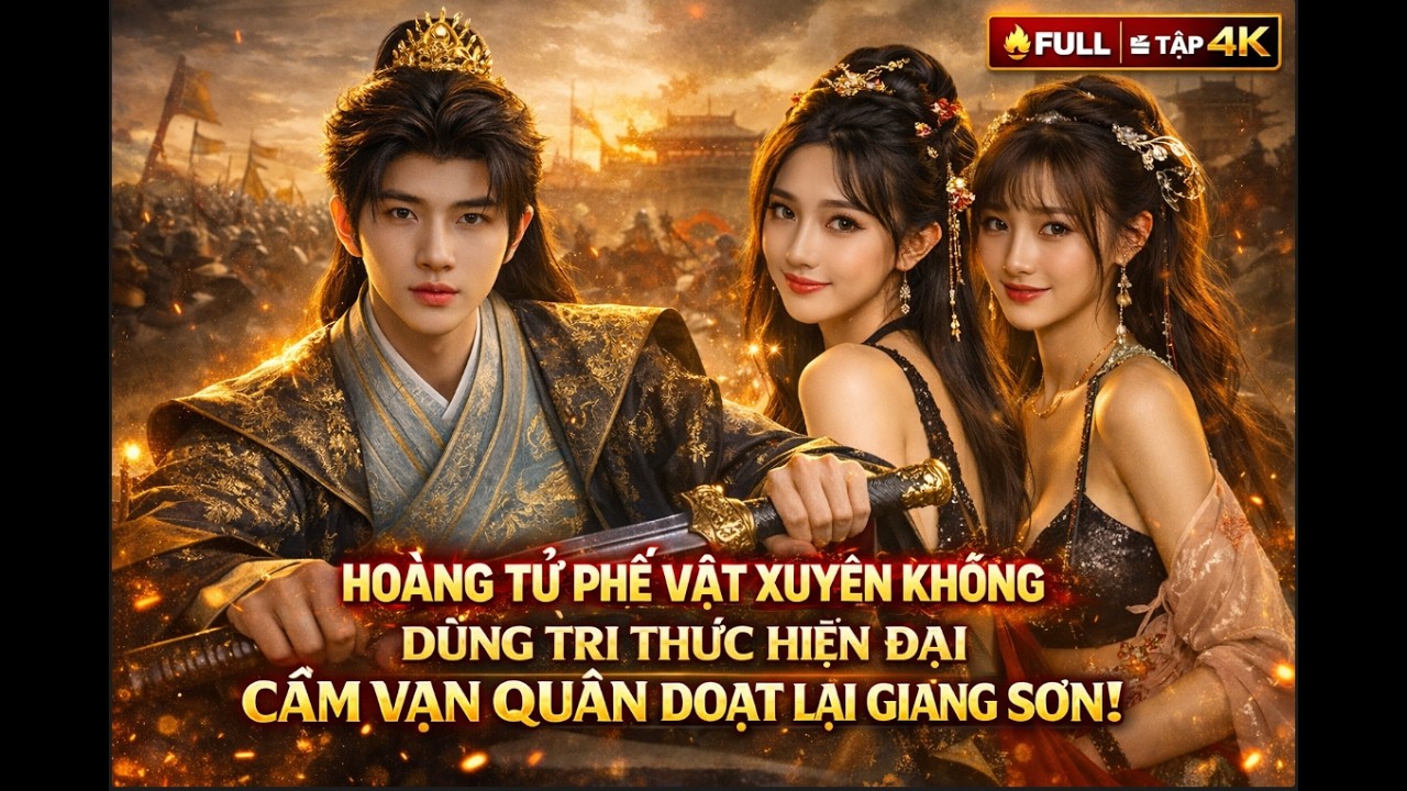 Xuyên Không  Hoàng Tử Phế Vật Xuyên Không, Dùng Tri Thức Hiện Đại Cầm Vạn Quân Đoạt Lại Giang Sơn!