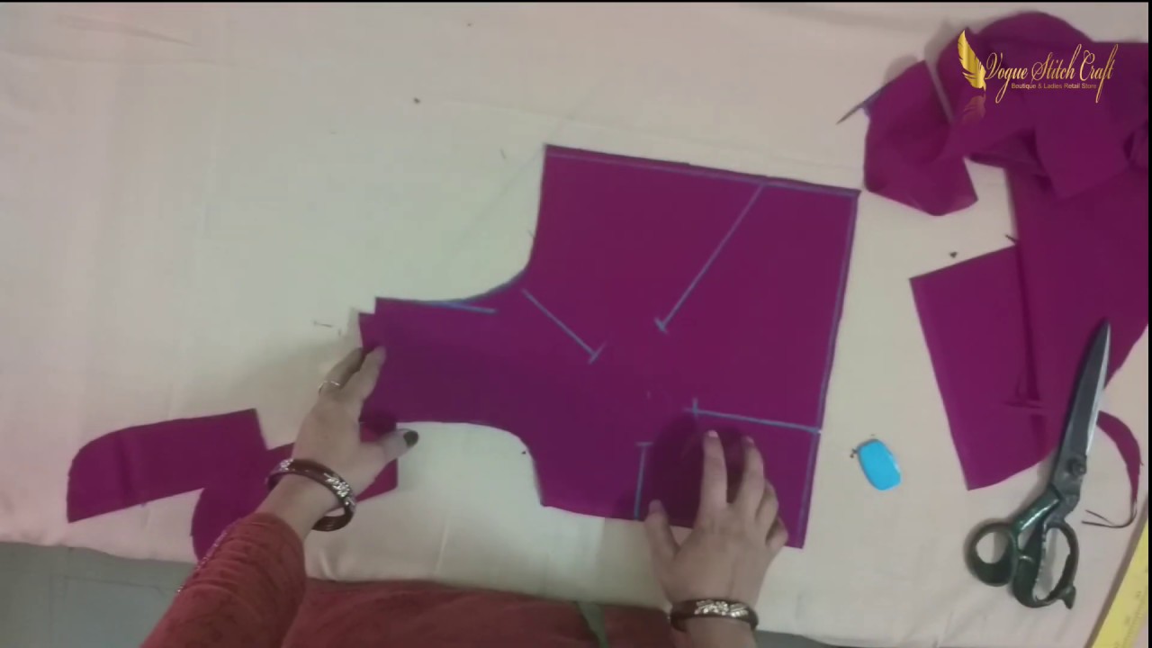 Sleeveless Blouse (PART 1) (Full Cutting & Stitching) YouTube