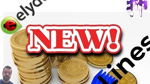 == NEW COINS == - ELYA & LINES - HOW TO MINE (GPU & CPU)