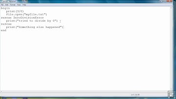 Ruby Programming Tutorial | Handling Exceptions - Part 2