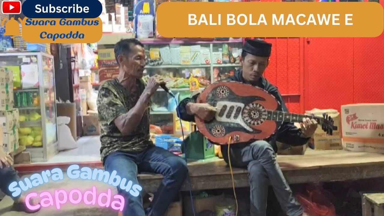 GAMBUS BUGIS BONE  - BALI BOLA MACAWE E - VOC SUDI