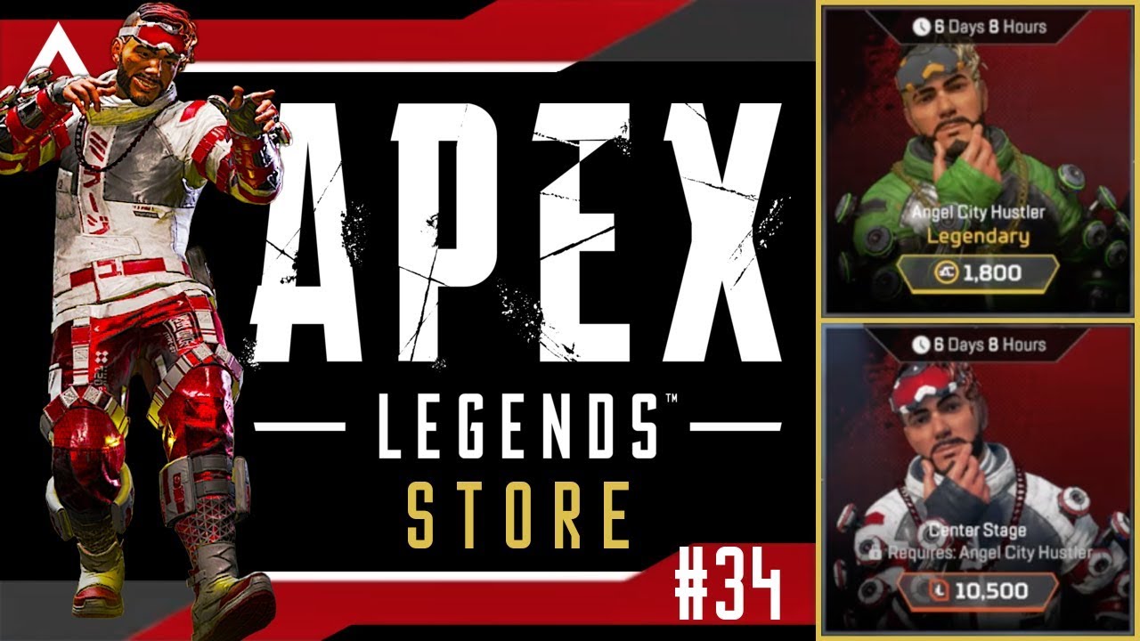 Angel City Hustler Mirage Skin Center Stage X 2 Apex Legends Store 20 April 2019 Youtube