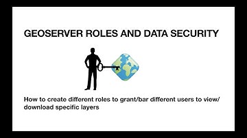 Using Roles to secure the data in geoserver