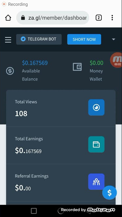 Make Money On Short Links | Za.gl Earn Money