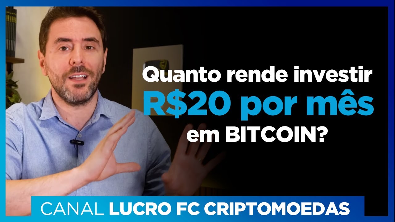 O que teria acontecido se você investisse R$ 20 por mês em BITCOIN?
