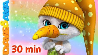 🐰 Little Bunny Foo Foo, Ding Dong Bell | Dave And Ava Nursery Rhymes & Baby Songs | Kids Songs 🐰