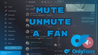 How to Mute or Unmute Fans on OnlyFans