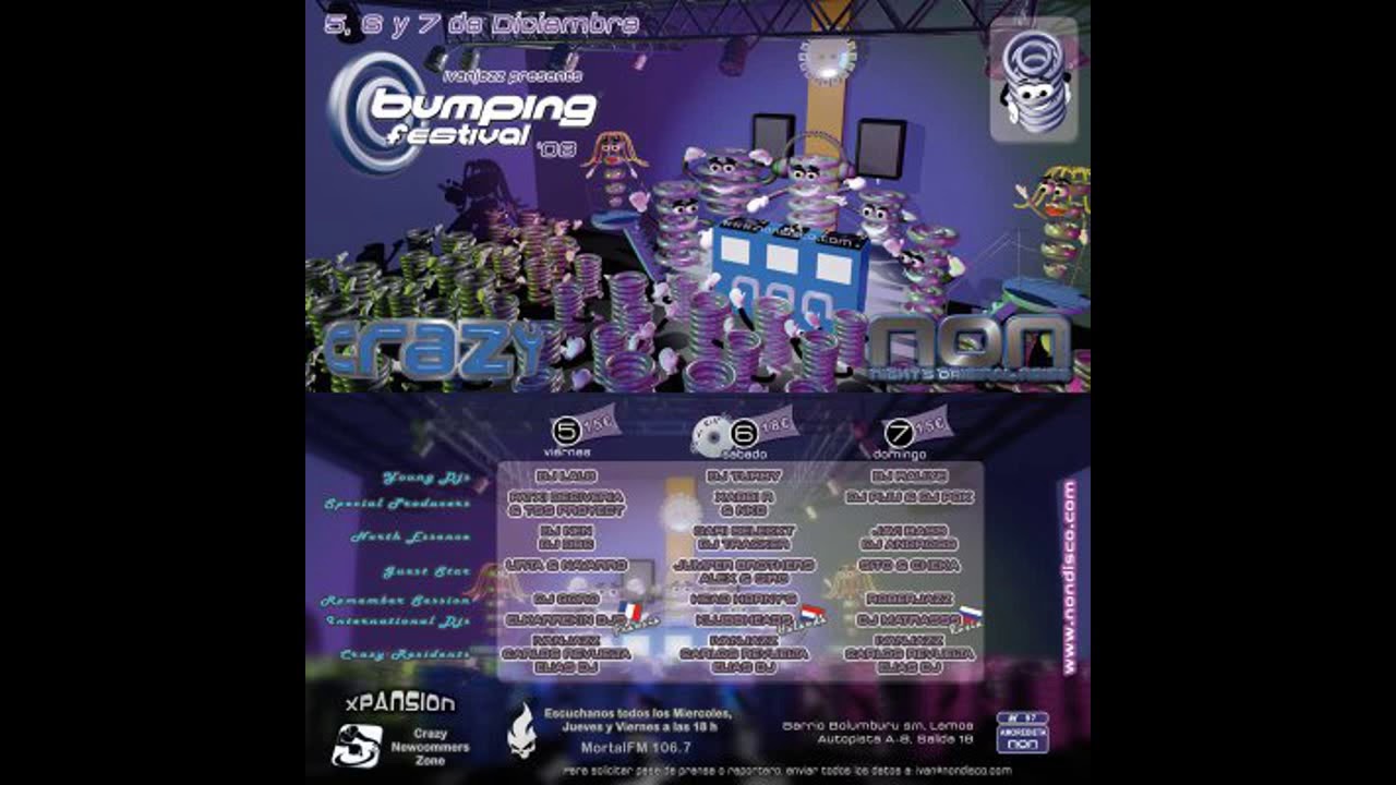 Bumping Festival 2008 en la N.O.N - Javi Bass & Dj Andross