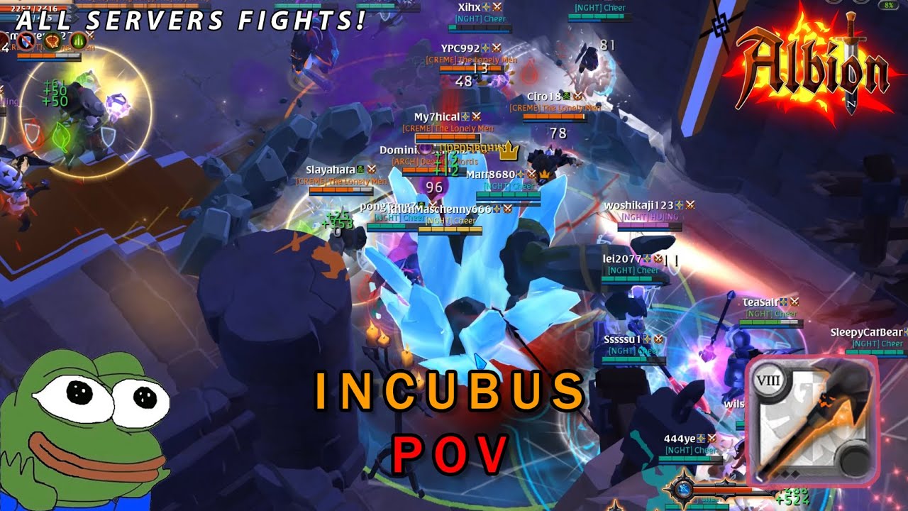 Incubus Mace in Kitting Comp | Small Scale & Mid Scale PVP | Albion Online