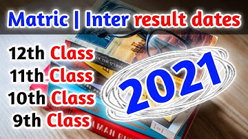 12th Class Result 2021, 11th Class Result 2021, 10th Class Result 2021, 9th Class Result 2021