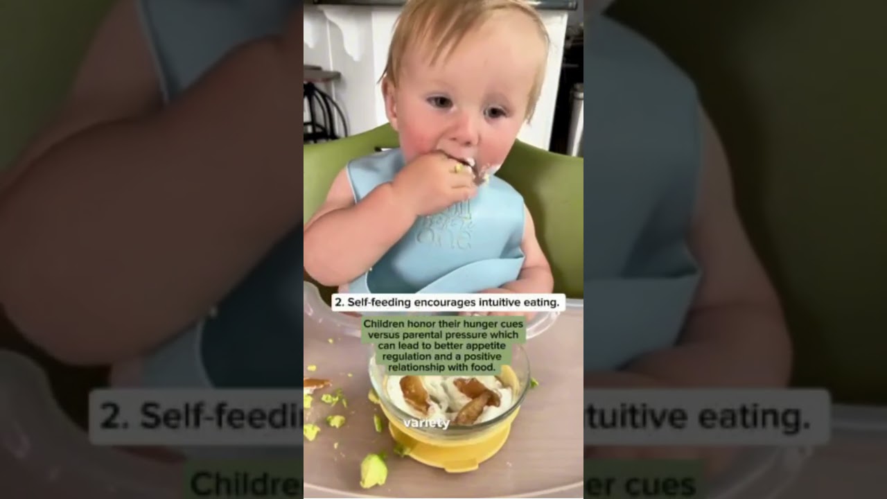 Why self-feeding is a MUST when starting solids 