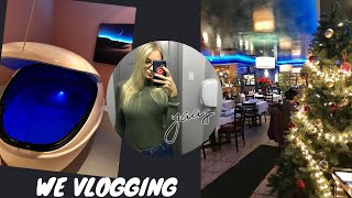 Floating at the spa , new hair and end of internship vibes ! **vlog**
