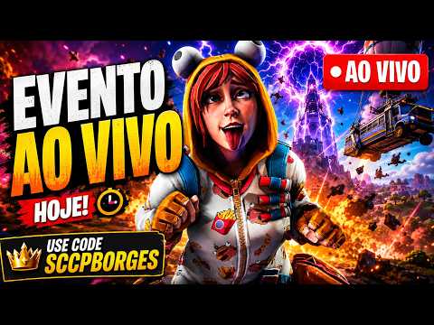 FORTNITE  EVENTO AO VIVO #PCGAMER   360FPS #epicpartner //CODE SCCPBORGES