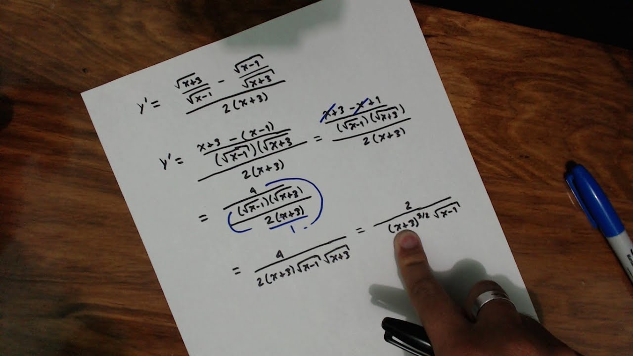 DERIVADAS (Parte 1). DERIVADAS ALGEBRÁICAS. Matemáticas. ASMR en Español.