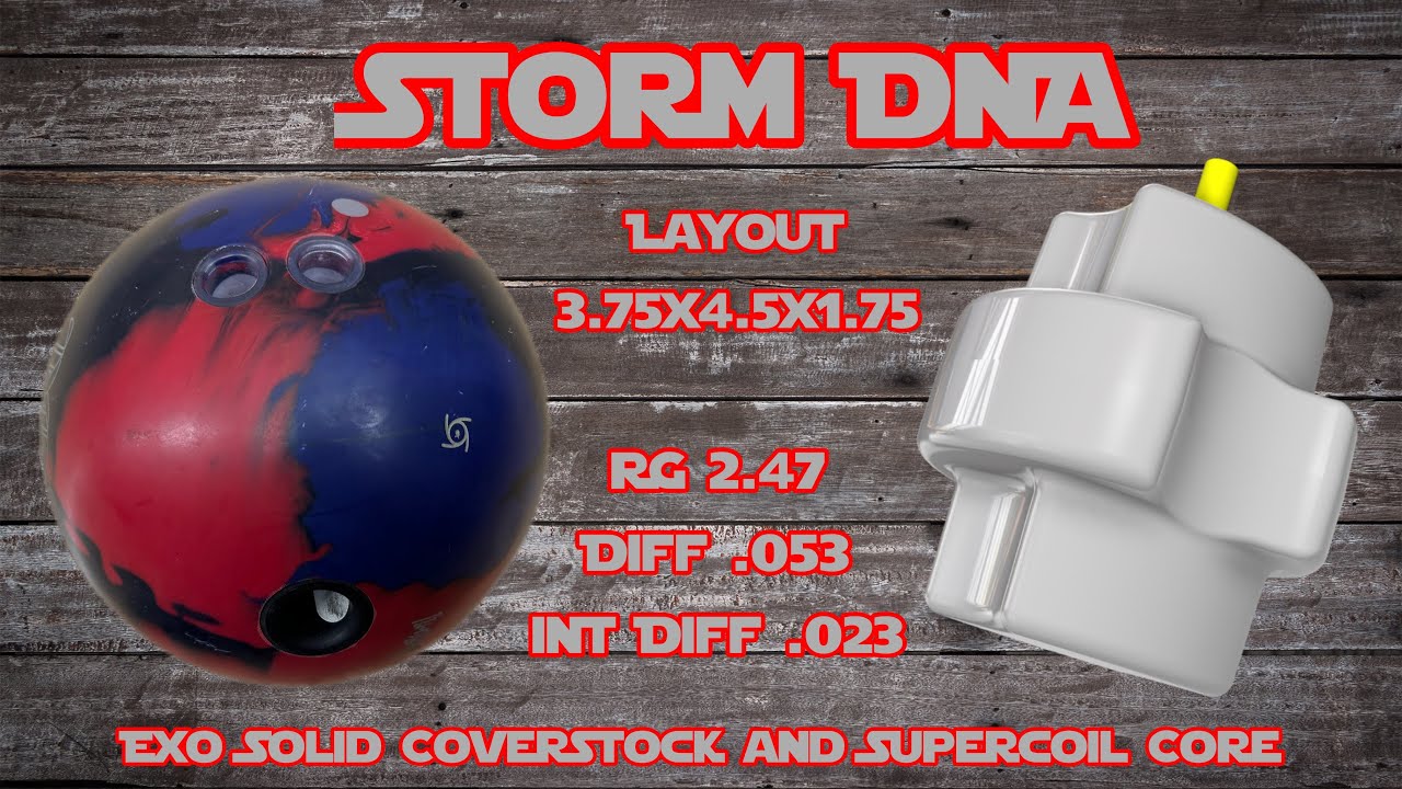Storm DNA Bowling Ball Review YouTube