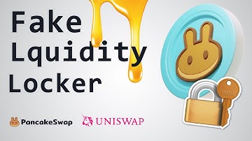 Fake Liquidity Locker smart-contract | Fake liq-lock (RugPull) 2023