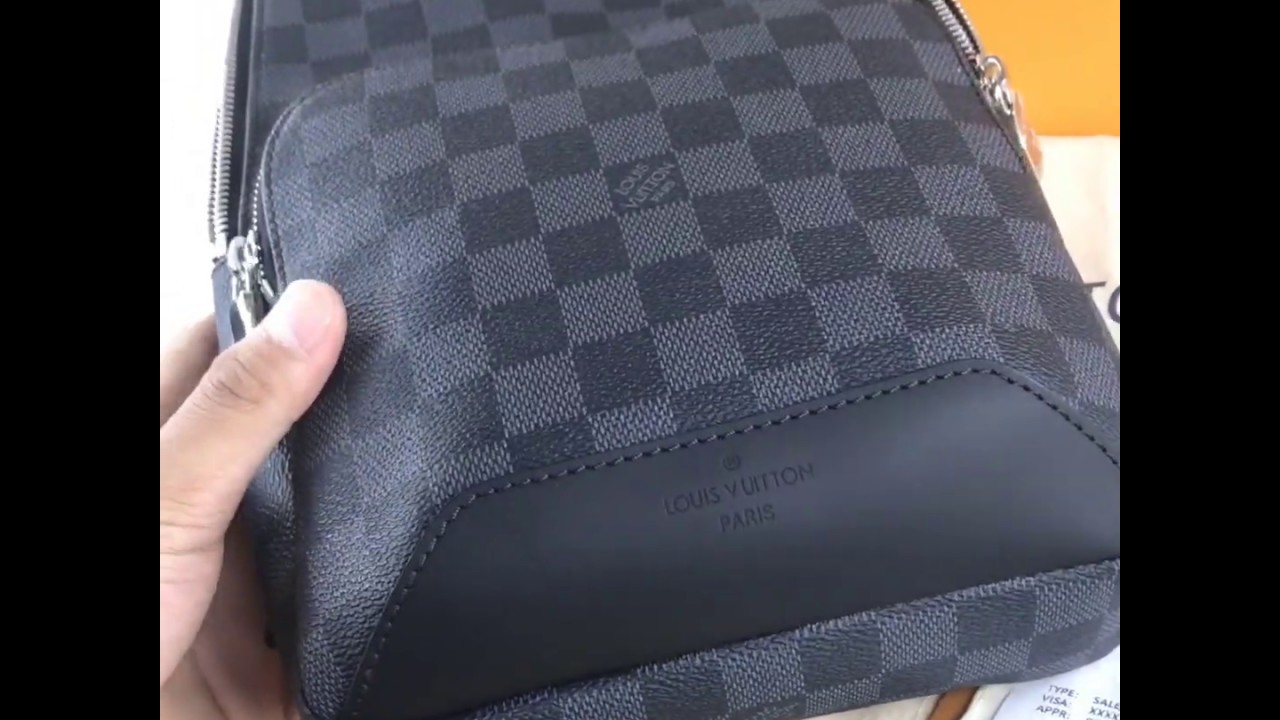 Louis Vuitton Men&#39;s Avenue Sling Bag Review - YouTube