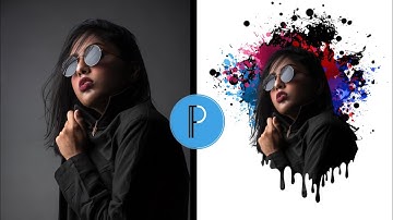 Photoshop creative dripping effect on Android using pixellab | pixellab tutorial | Graphics Hub