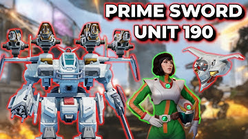 WR - New Prime Sword Unit 190 W/ ARM - Titans Stand NO Chance + Raptor Giveaway WInners | War Robots