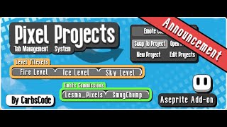 Pixel Projects Extension For Aseprite | Release Announcement | Version 1.0