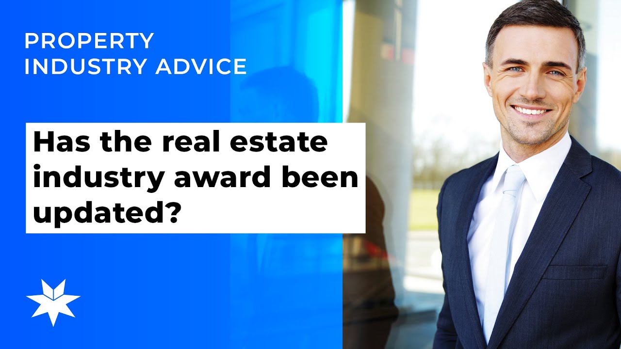 Has the real estate industry award been updated? YouTube