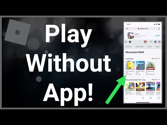 How To Play Roblox Without The App - No Download! 