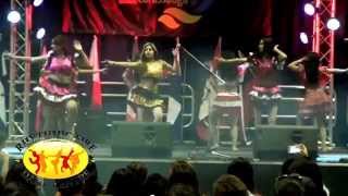 Rhythmic Fire Dancers at Latin Carassauga 2014