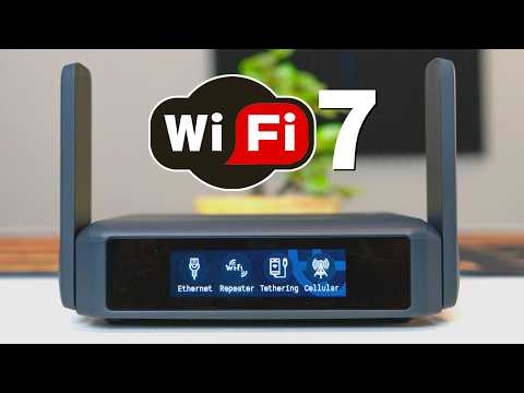 GL.iNet Slate 7 Travel Router Review with Wi-Fi 7 Speed Test