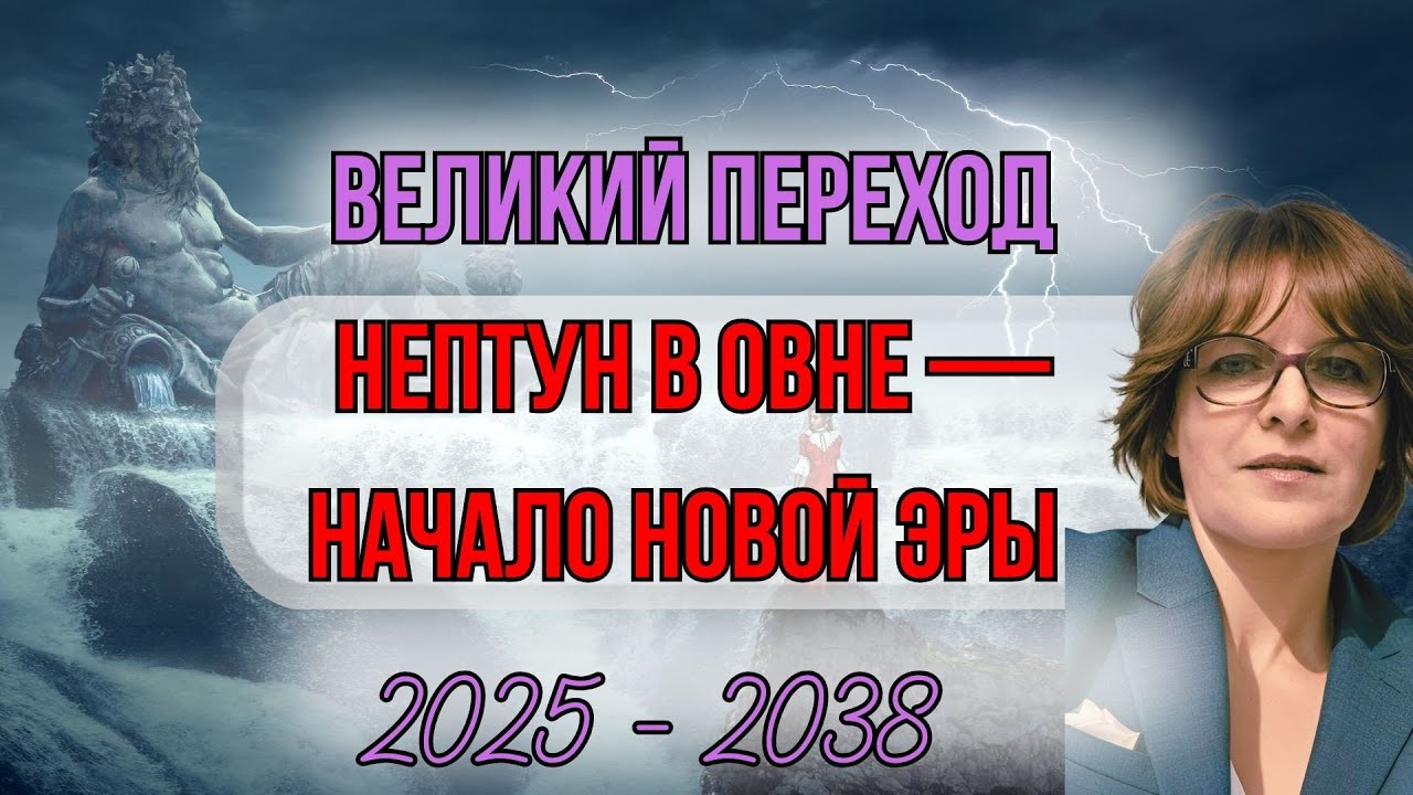 Великий Переход. Нептун в Овне 2025 - 2038 Года. Начало Новой Эры. Гороскоп. Магия, Открывающая Путь