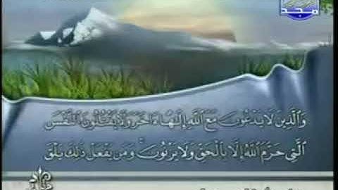 القرآن الكريم الشيخ فارس عباد الجزء 19
