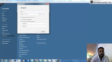 How to Connect Tableau with Oracle Database