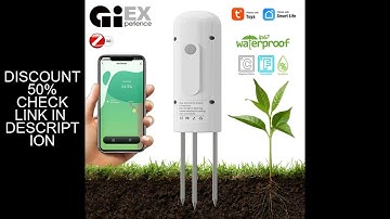 ZIGBEE Plant Monitor Outdoor Soil Temperature Meter Moisture Humidity Tester Sensor Garden Automatio