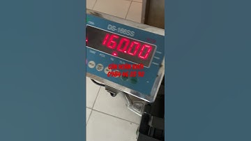 Hướng Dẫn Hiệu Chuẩn Cân DS 166SS 60kg 100kg 200kg 300kg 500kg  #cân_điện_tử #cân_bàn_điện_tử  #cân