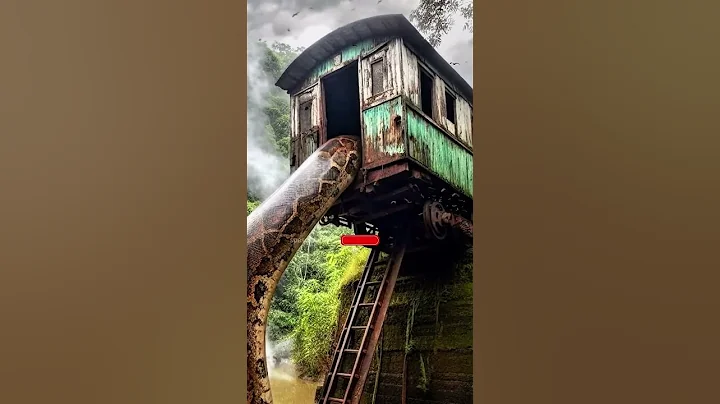 Nature Exploration | Snake & Old Train | Amazon Jungle #shorts #trending #memes thumbnail