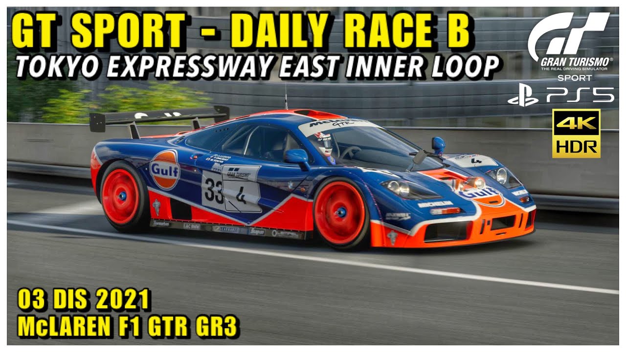 GRAN TURISMO SPORT / DAILY RACE B / PS5 / 03 DIS 2021 McLAREN F1 GTR