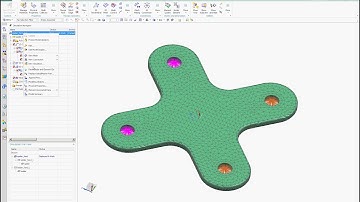 NX NASTRAN Structural Analysis Lecture 03 - 1D Spider Connection (RBE2, RBE3)