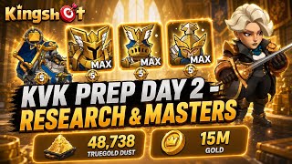 KVK Prep Day 2 - Research & Masters | Unlocking All T11s