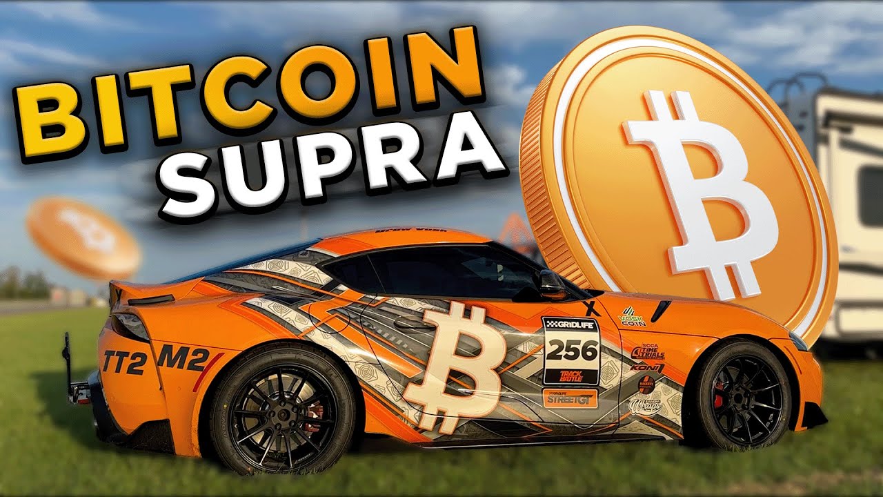 Bitcoin Supra Racecar