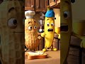 peanut and Banana breakfast #peanutcent2ry #funny #banana #friendship #cartoon