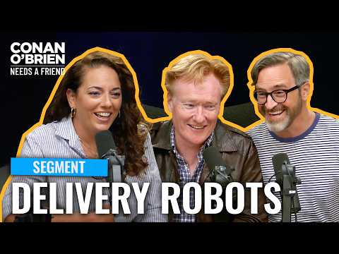 Conan Thinks Self-Driving Cars Are Just Ghosts Commuting | Conan O'Brien Needs A Friend