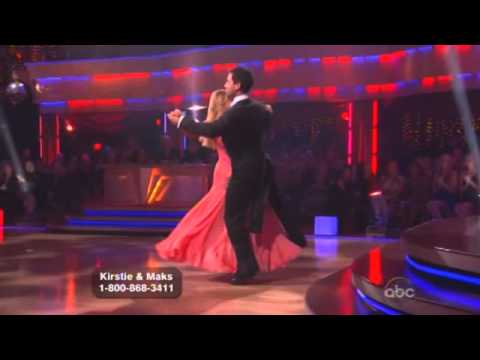 Kirstie Alley and Maksim Chmerkovskiy Dancing with the Stars quick step