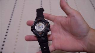 PROTREK（プロトレック　PRG-270-1JF）　紹介 　操作方法 （字幕ｱﾘ）