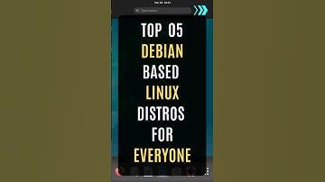 Top 05 Debian Based Linux Distros for Everyone #linux #debian