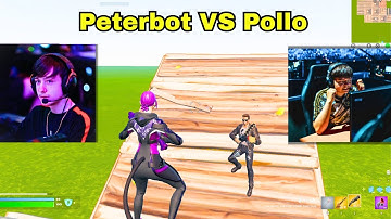 Peterbot VS Pollo 1v1 Buildfights!
