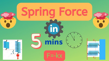 Spring Force theory in one shot/one video in less than 5min.